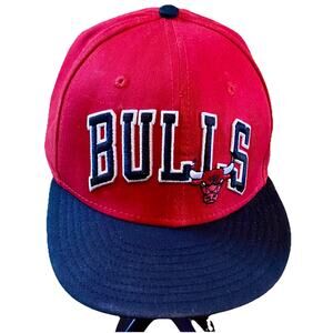 Chicago Bulls Red Black Flat Brim New Era 9Fifty Hardwood Classics Snapback Hat